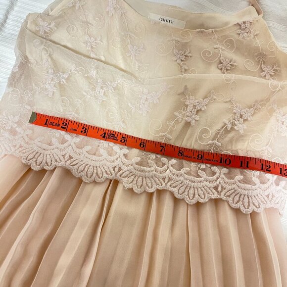 Forever 21 Great Gatsby Cream Dress - S - Picture 9 of 10